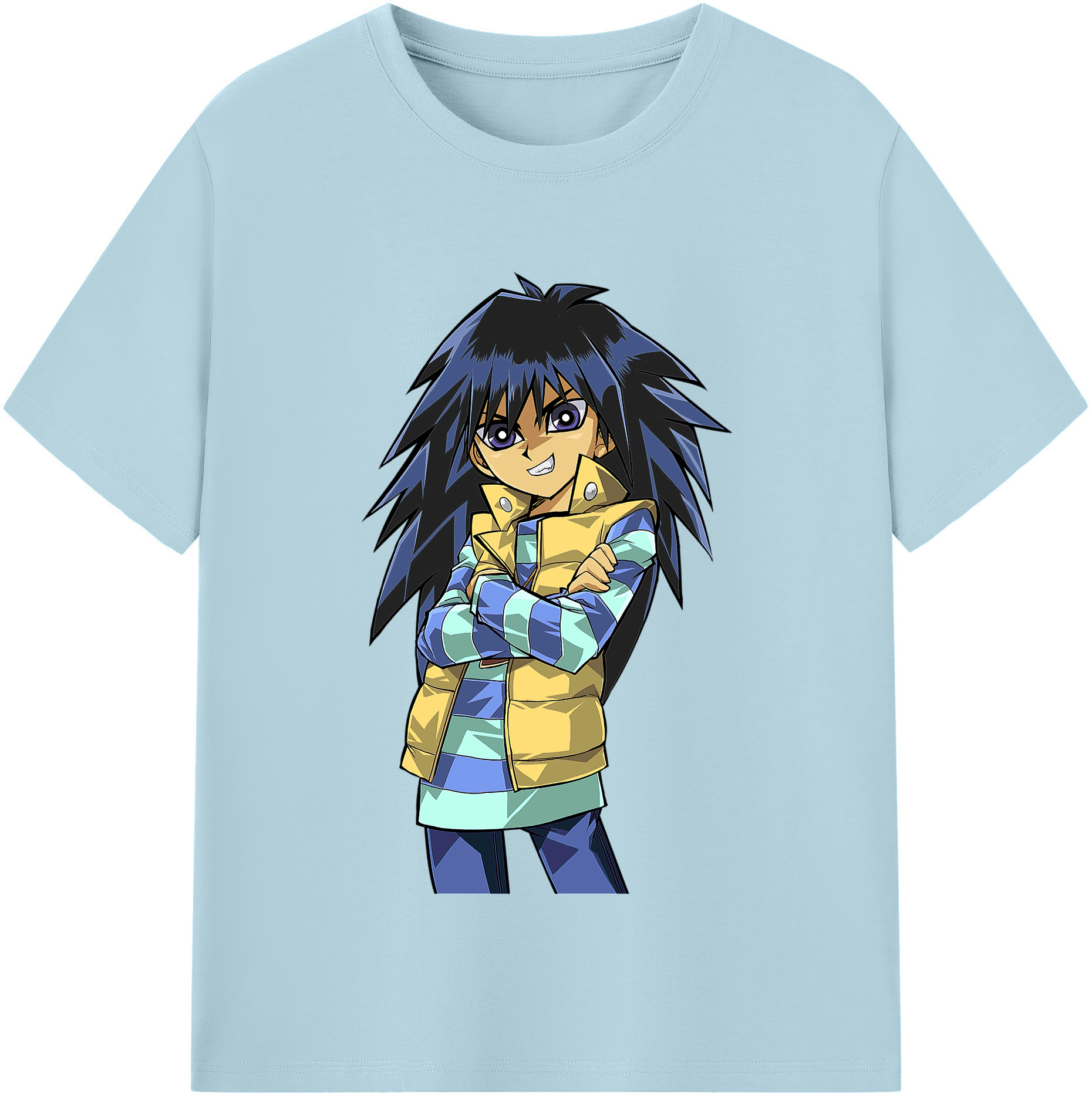 （画像用） 遊☆戯☆王 Yu-Gi-Oh! 綿100％半袖Tシャツ（フロントプリント）